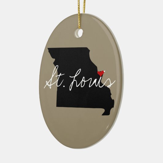 Missouri Town Keramisch Ornament (Links)