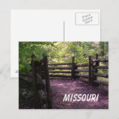 Missouri Trail Briefkaart (Voorkant / Achterkant)