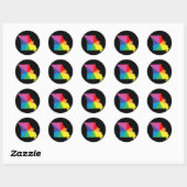 missouri trots. ronde sticker (Vel)
