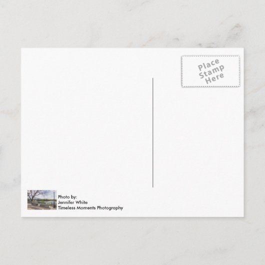 Missouri Uitzicht Briefkaart (Achterkant)