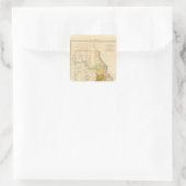 Missouri US Vierkante Sticker (Tas)
