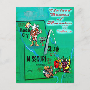 Missouri USA Kaart