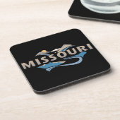 Missouri Verenigde Staten Bier Onderzetter (Linkerzijde)