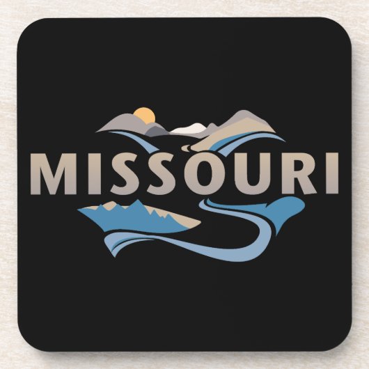 Missouri Verenigde Staten Bier Onderzetter (Voorkant)