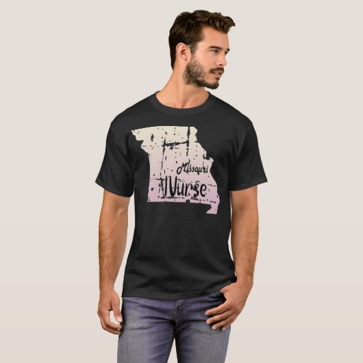 Missouri verpleegbaan t-shirt (Voorkant volledig)