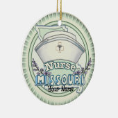 Missouri Verpleegster Keramisch Ornament (Rechts)