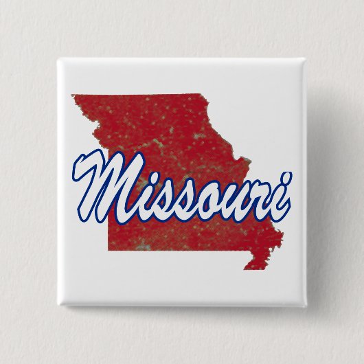 Missouri Vierkante Button 5,1 Cm (Voorkant)