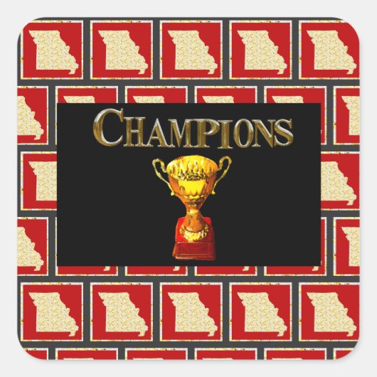 MISSOURI VIERKANTE STICKER (Voorkant)