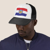 Missouri Vlag Hoed Trucker Pet (In situ)