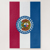 Missouri-vlag Legpuzzel (Verticaal)