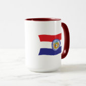 Missouri Vlag Mok (Voorkant rechts)