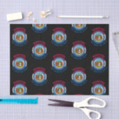 MISSOURI Vlag van de Show-Me State Tissuepapier (Craft)
