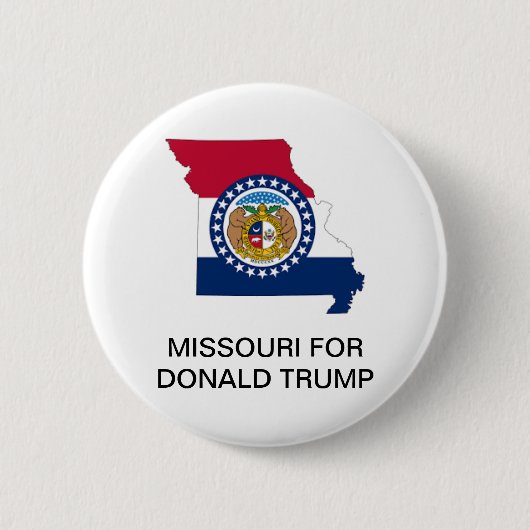 MISSOURI voor DONALD TRUMP Presidentiële Button 20 (Voorkant)