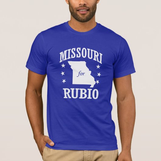 MISSOURI VOOR RUBIO T-SHIRT (Voorkant)