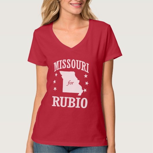 MISSOURI VOOR RUBIO T-SHIRT (Voorkant)