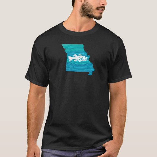Missouri Wave Vist T-shirt (Voorkant)