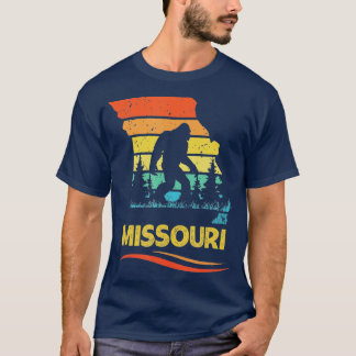 Missouri with a Bigfoot  T-shirt