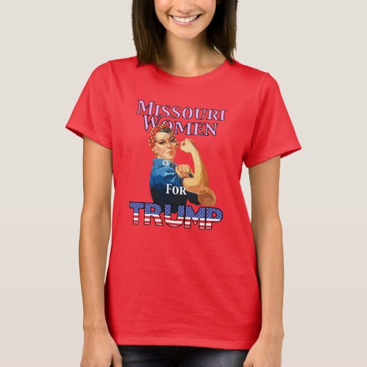 Missouri Women for Trump T-Shirt (Voorkant)