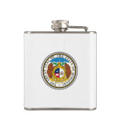 Missouri-zegel, Amerikaans staatszegel Heupfles (Achterkant)