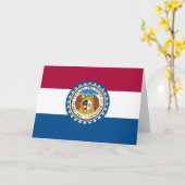 Missourian Flag & Emblem, Flag of Missouri Kaart (Gele Bloem)