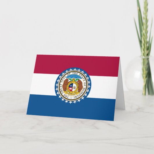 Missourian Flag & Emblem, Flag of Missouri Kaart (Voorkant)