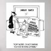 Misspeld Tombstone Poster (Voorkant)