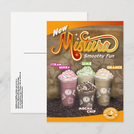Misstura Magic Mixers Uitnodiging Briefkaart (Voorkant / Achterkant)