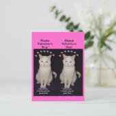 Missy Bladwijzer Valentijns Feestdagenkaart (Staand voorkant)