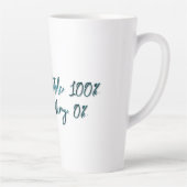 Missy Miss Latte Cup — 100% Catitude, 0% Mercy Latte Mok (Rechts)