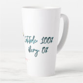 Missy Miss Latte Cup — 100% Katitude, 0% Genade Mok (Rechterhoek)