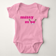 Missy Moo Cow Logo Roze