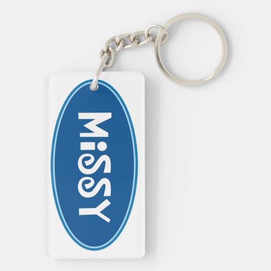 "MISSY"-Sleutelhanger Sleutelhanger (achterkant)