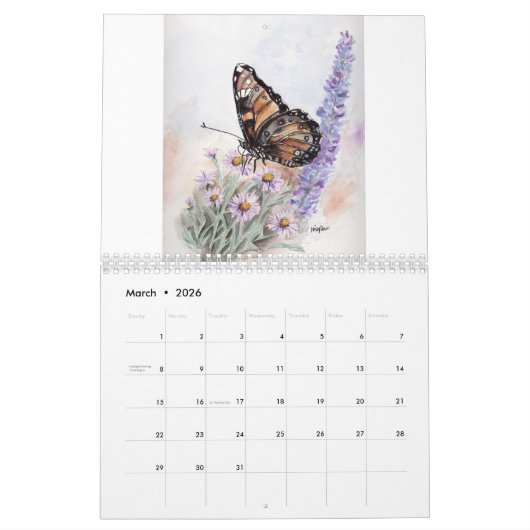Missy's Waterverven en meer 15 maanden Kalender (Mar 2026)
