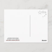 Mist bij de Luchthaven van Amsterdam Schiphol Briefkaart (Achterkant)