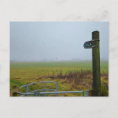 mist briefkaart (Voorkant)