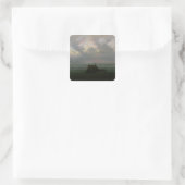 Mist, c. 1818-20 vierkante sticker (Tas)