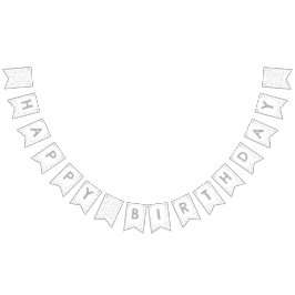 Mist Confetti Waterverf Stippen Bunting Flag Vlaggetjes