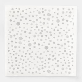 Mist Confetti Waterverf Stippen Papier servet