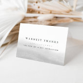 Mist | Elegant Bleke grijze Waterverf Hartelijk da