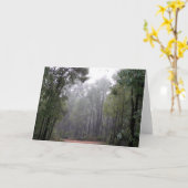 Mist & Eucalyptussen Kaart (Gele Bloem)