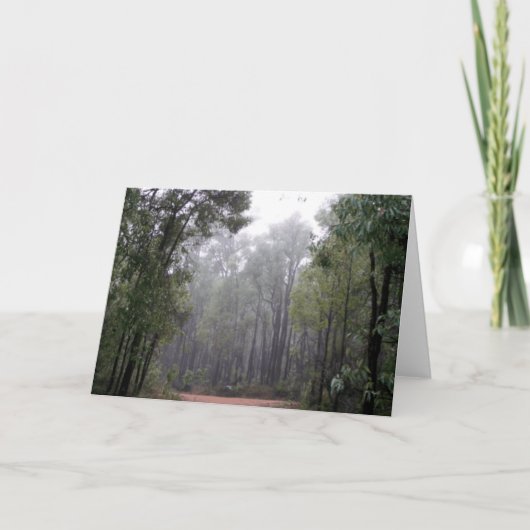 Mist & Eucalyptussen Kaart (Voorkant)
