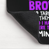 Mist - Fibro Survivor Fun Fibromyalgie Bewustzijn Muismat (Hoek)