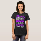 Mist - Fibro Survivor Fun Fibromyalgie Bewustzijn T-shirt (Voorkant volledig)
