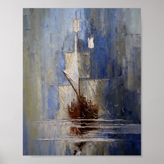 Mist, hedendaagse kunst poster (Voorkant)