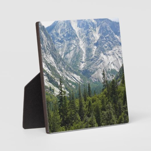 Mist Herfst Trail, King's Canyon National Park, CA Fotoplaat (Voorkant)