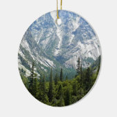 Mist Herfst Trail, King's Canyon National Park, CA Keramisch Ornament (Links)