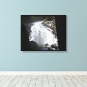 Mist Herfsten, King's Canyon National Park, CA Canvas Afdruk (Insitu (Houten vloer))