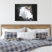 Mist Herfsten, King's Canyon National Park, CA Canvas Afdruk (Insitu (Slaapkamer))