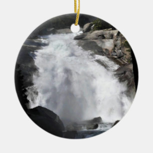 Mist Herfsten, King's Canyon National Park, CA Keramisch Ornament