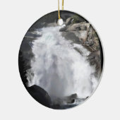 Mist Herfsten, King's Canyon National Park, CA Keramisch Ornament (Links)